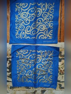 Rare Ritzenhoff Beppe Facente Cocktail Fabric Napkins 2